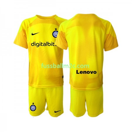 Fußballtrikots Inter Mailand Torwart Kinder Auswärts Trikotsatz 2022-2023 Fußballtrikots Inter Mailand Torwart Kinder Auswärts Trikotsatz 2022-2023
